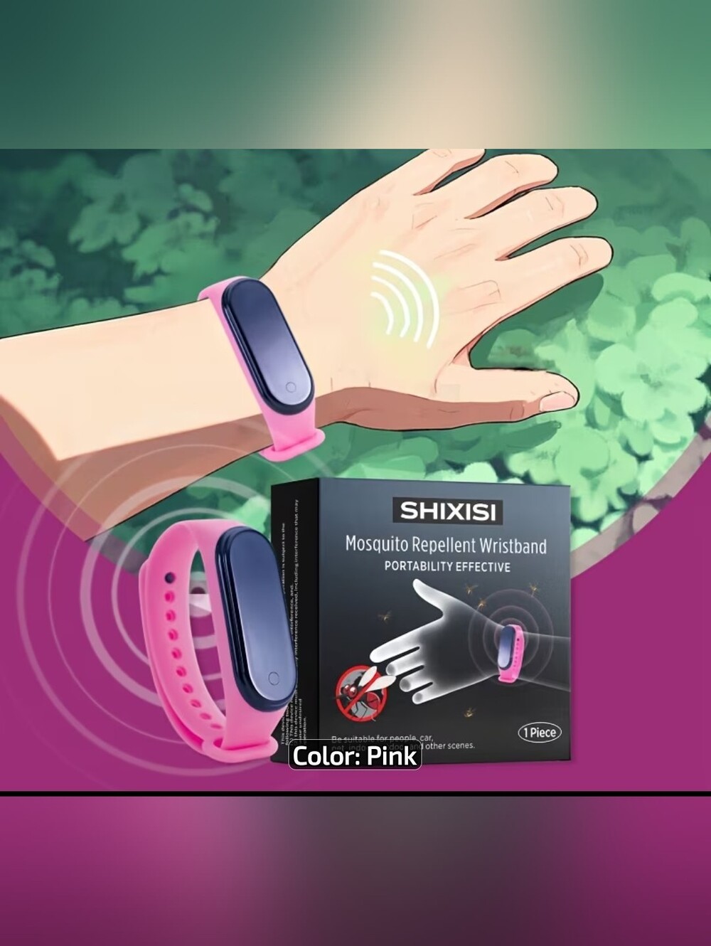 🦟🦟🦟 NEW Fashionable Mosquito Repellent Watch, Physical Mosquito Repellent,🦟